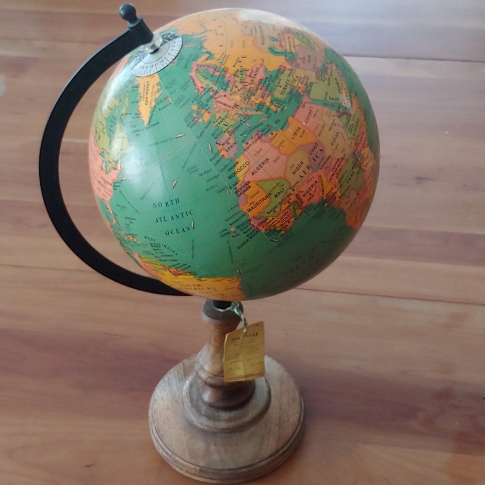 Antique looking globe